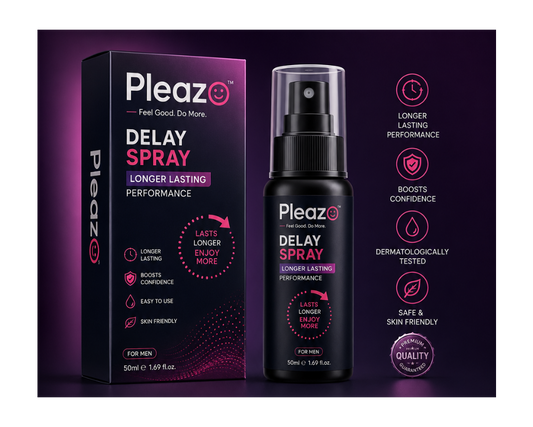 Pleazo Complete Kit - Gel, Spray and Chewing Gum combo